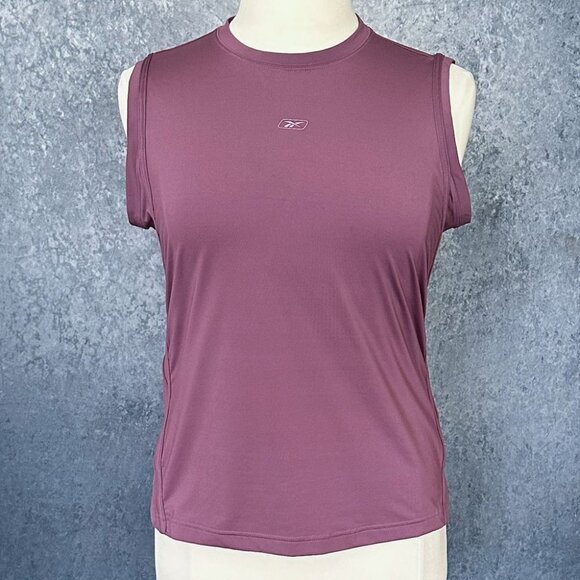 Reebok Fitted Exercise Tank Top, Size L - Picture 1 of 4